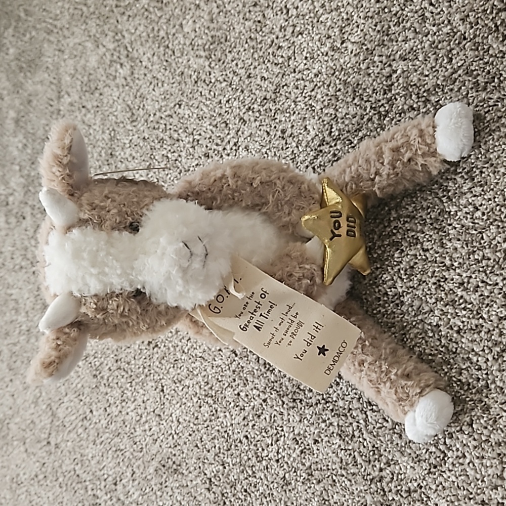 G.O.A.T Stuffed Animal